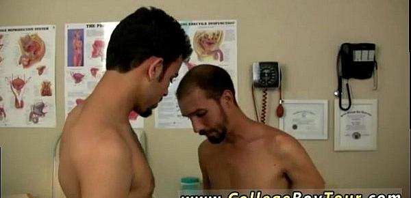  Extreme medical fetish on males gay Lukas visits the clinic again but